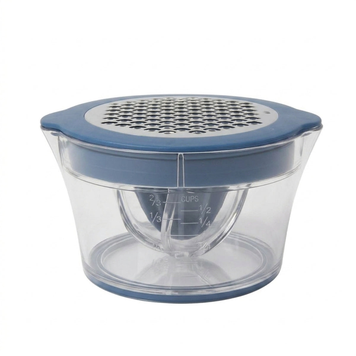 Handheld Citrus Juicer Dome-Shaped Manual Citrus Press Clear Plastic