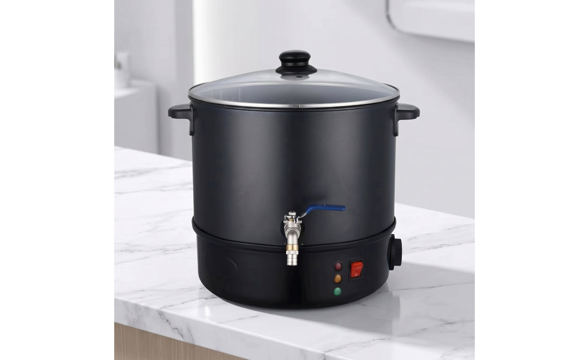Scented Material Warmer with Spigot Easy Pouring Scented Material Melter with a Spigot Adjustable Temperature Appliance for Beauticians, Home Users