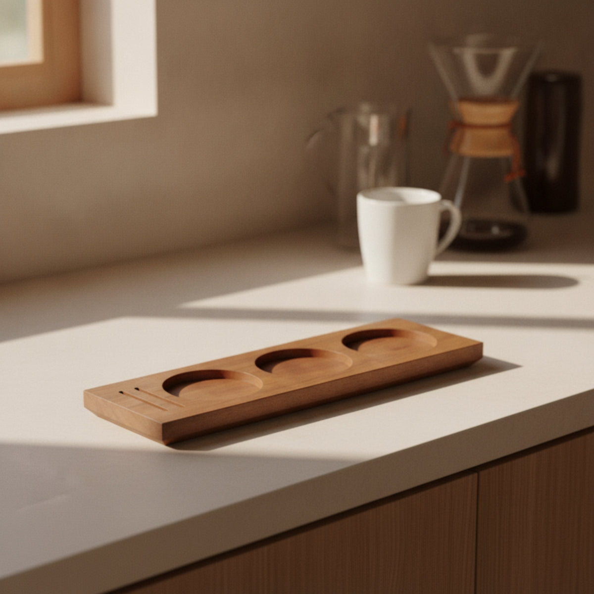Coffee Tool Storage Board Compact coffee Accessory Holder Low-Profile for Baristas