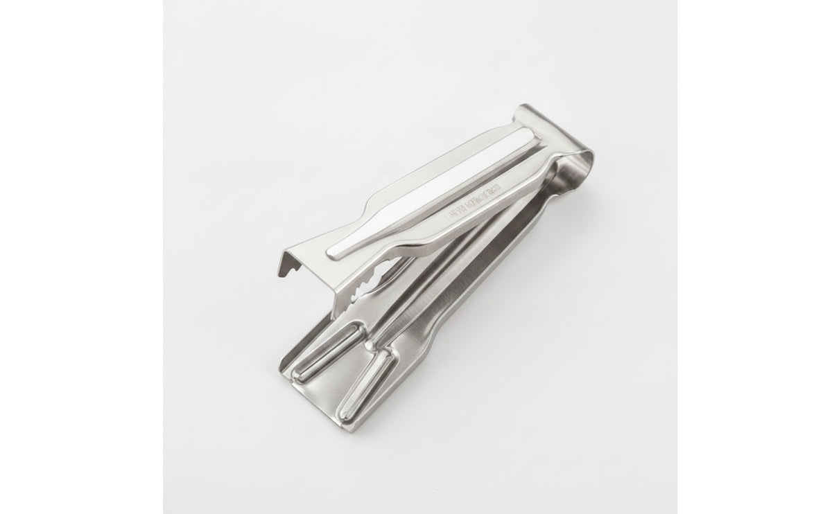 Stainless Steel Crayfish Shelling Tool Easy to Clean Crayfish Shell Splitter with Serrated Edge Rust-Resistant Crawfish Sheller Tool Comfortable Grip for Seafood Lovers