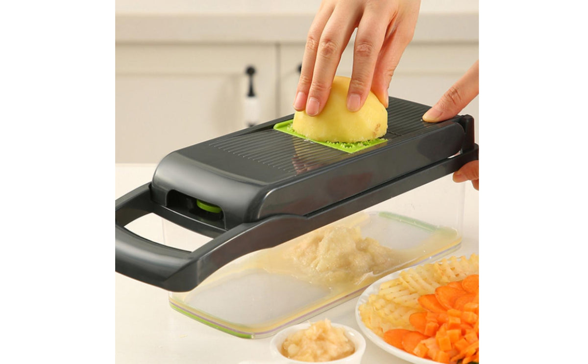 Multifunction Onion Chopper with Lid