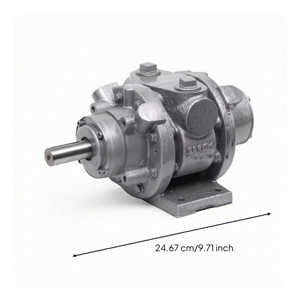 Pneumatics Vane-Type Air Motor Non-Electric Pneumatics Motor with Metal Housing for Machinists, Workshops