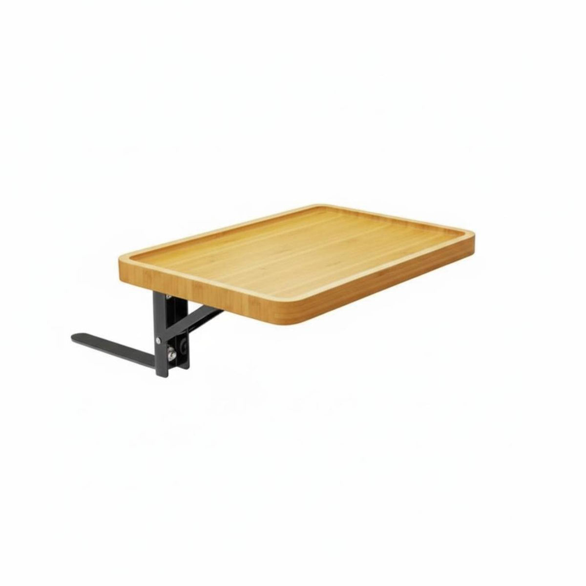 foldable Bedside Tray Space-Saving Storage Rack no-tools-required installation for Small areas