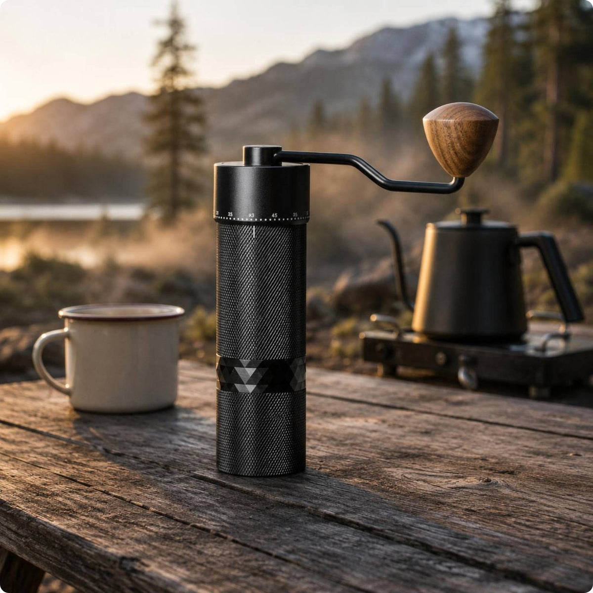 Manual Coffee Grinder Detachable Handle Kitchen Tool Compact