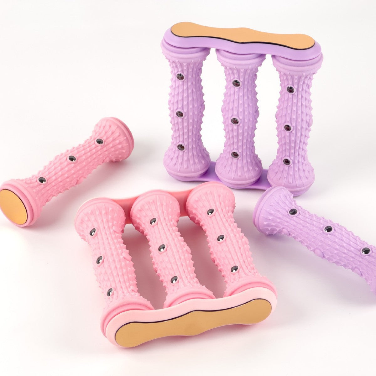 Foot Massager with Dual Rollers for Home Use