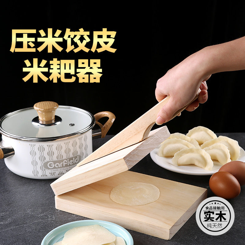 Baozi Skin Press Tool for Home Use Making Baozi Dumplings Thick Skin Rolling Tool for Xiaolongbao