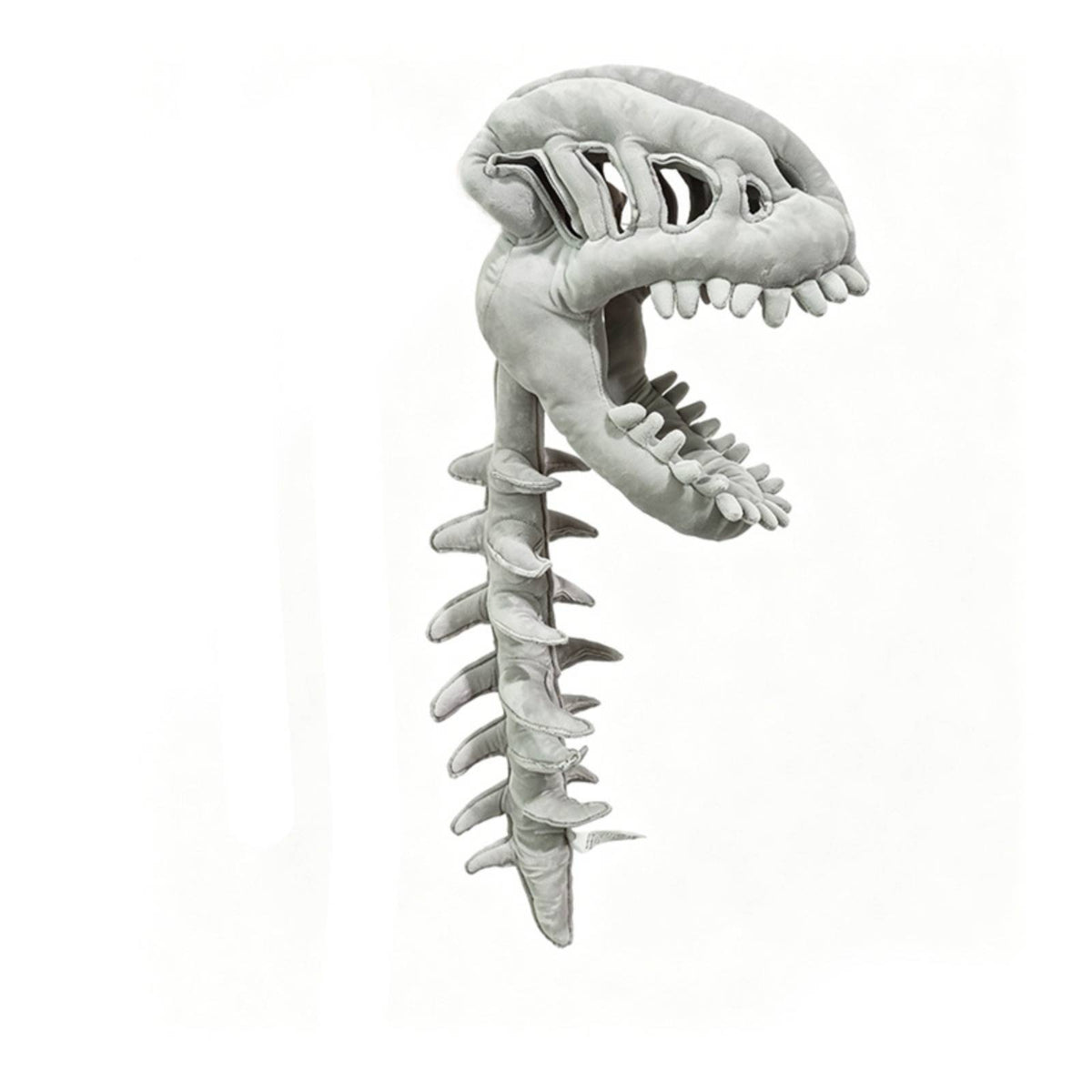 Dinosaur Skeleton Hat with Spine Soft Dinosaur Skeleton Hat Oversized Headwear for Cosplayers, Partygoers, Cosplay
