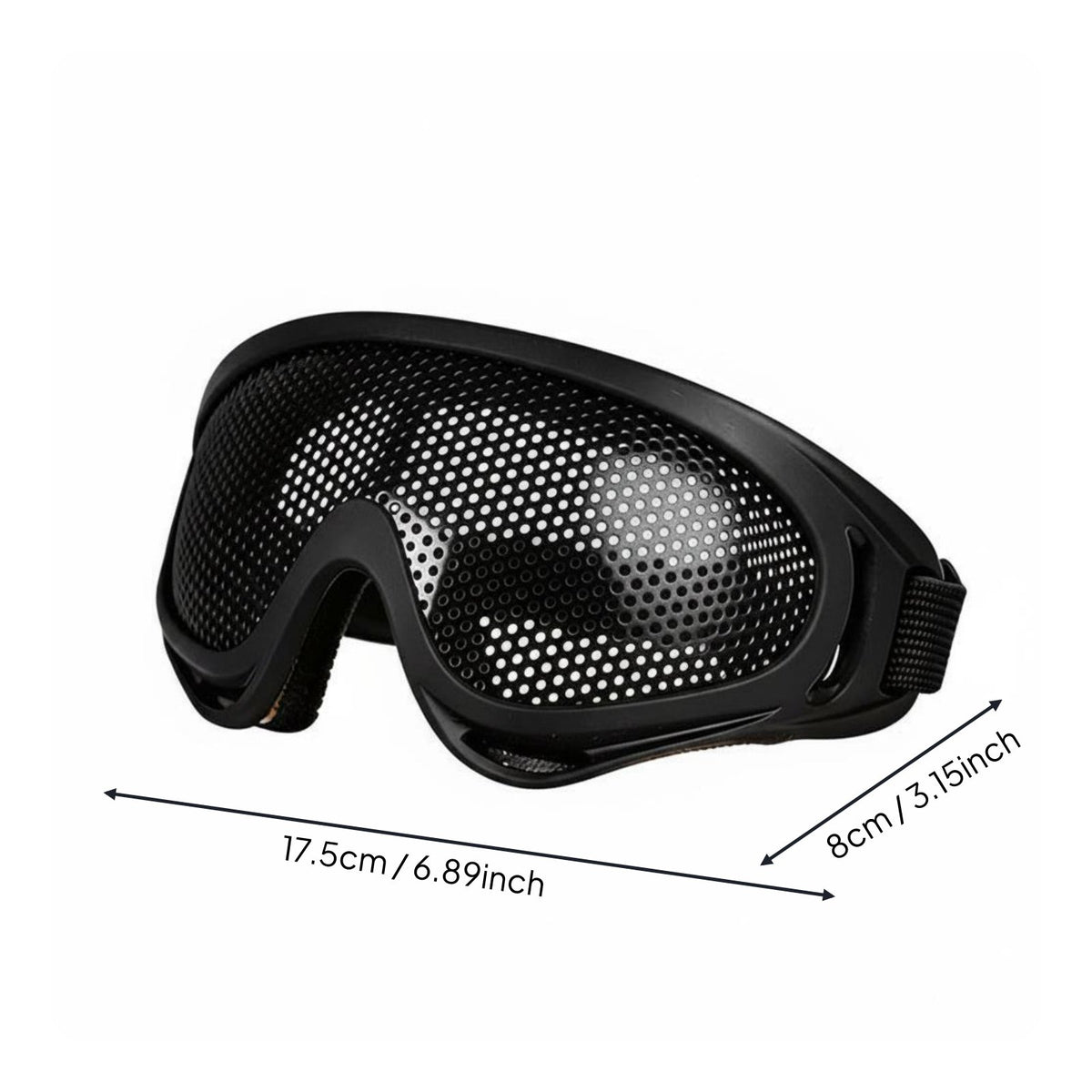 Full Face Mesh Goggles Anti-Fog Eye Guard Splashproof for Gardeners