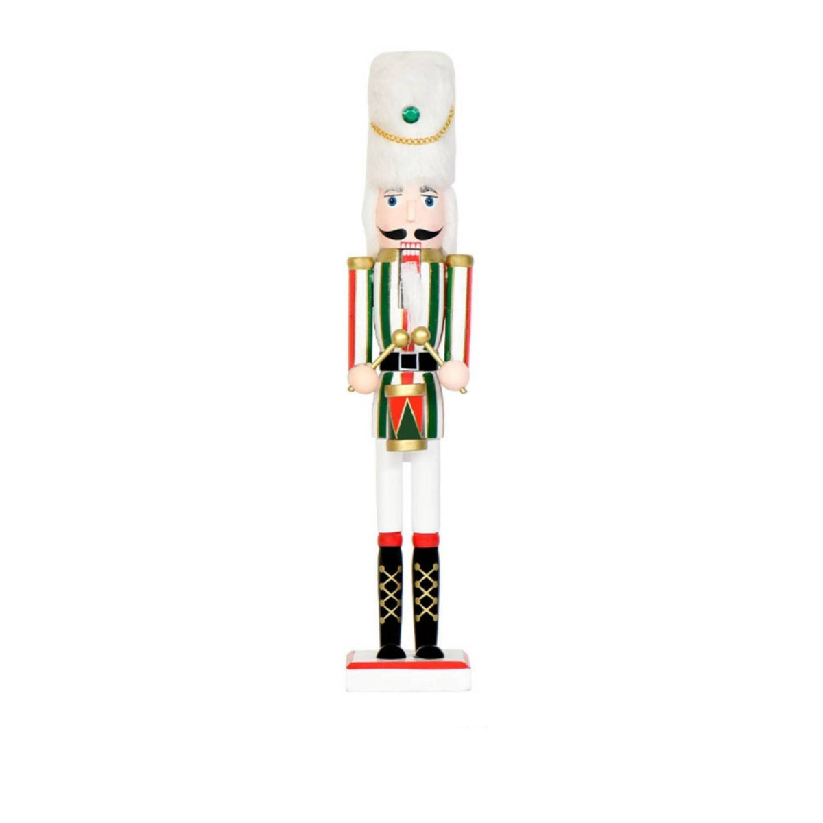 Nutcracker Guard Festive Nutcracker Figurine Eye-Catching for Mantel