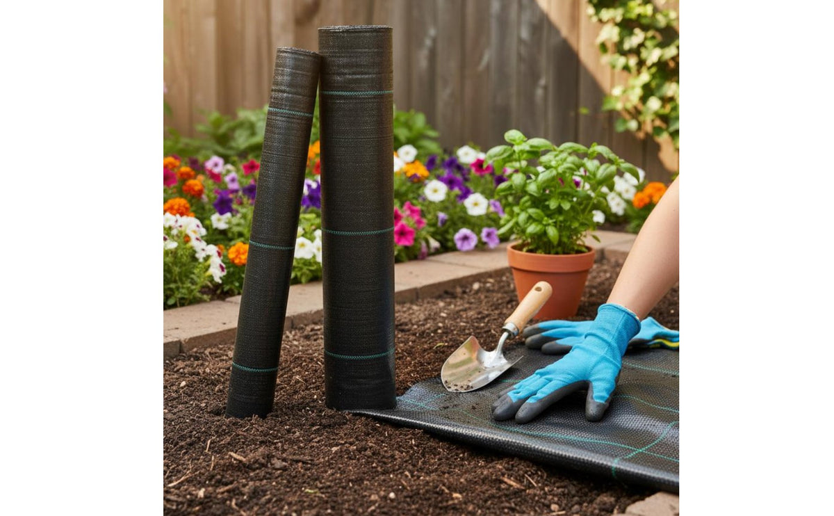Unwanted Growth Barrier Cloth Permeable Unwanted Growth Planting Area Cover Thickened for Farmers, Gardeners, Greenhouse, Orchard, Agriculture