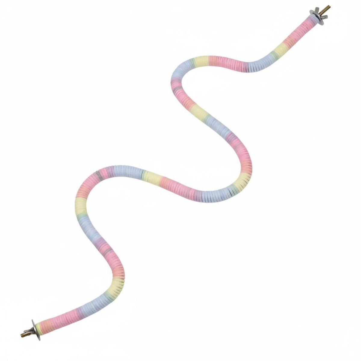 Shapeable Bendable Rope Perch Boredom Relief Cotton Rope Perch Claw Grinding for Parrots, Small Birds