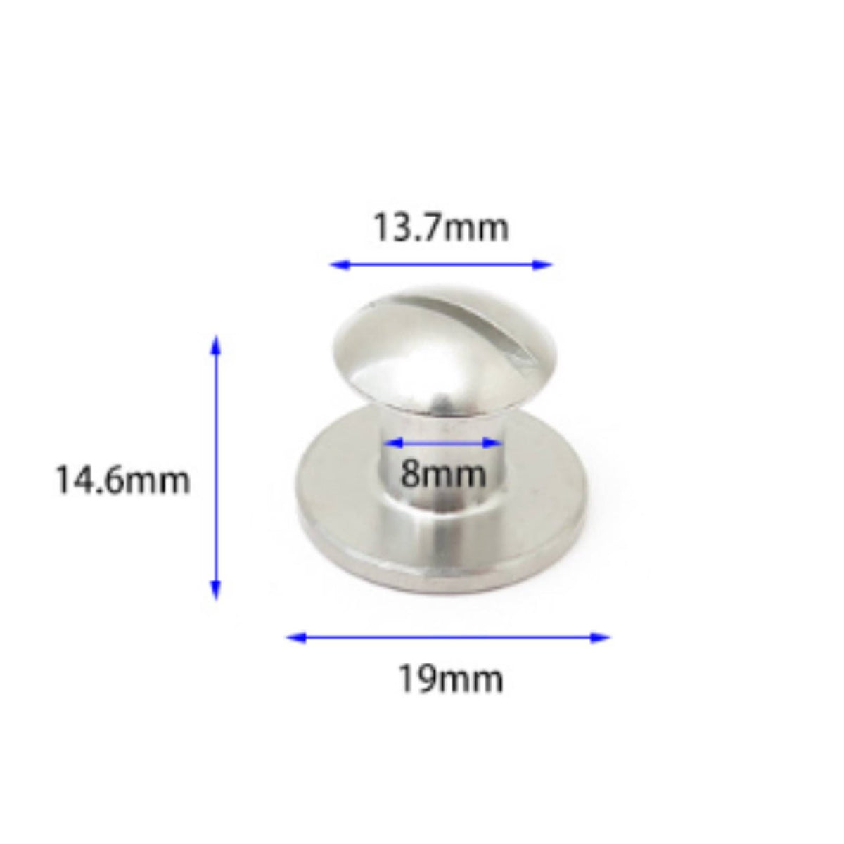 Scuba Backplate Screw SS316 Dive Plate Bolt Water Sports Gear for Divers, Diving, Underwater