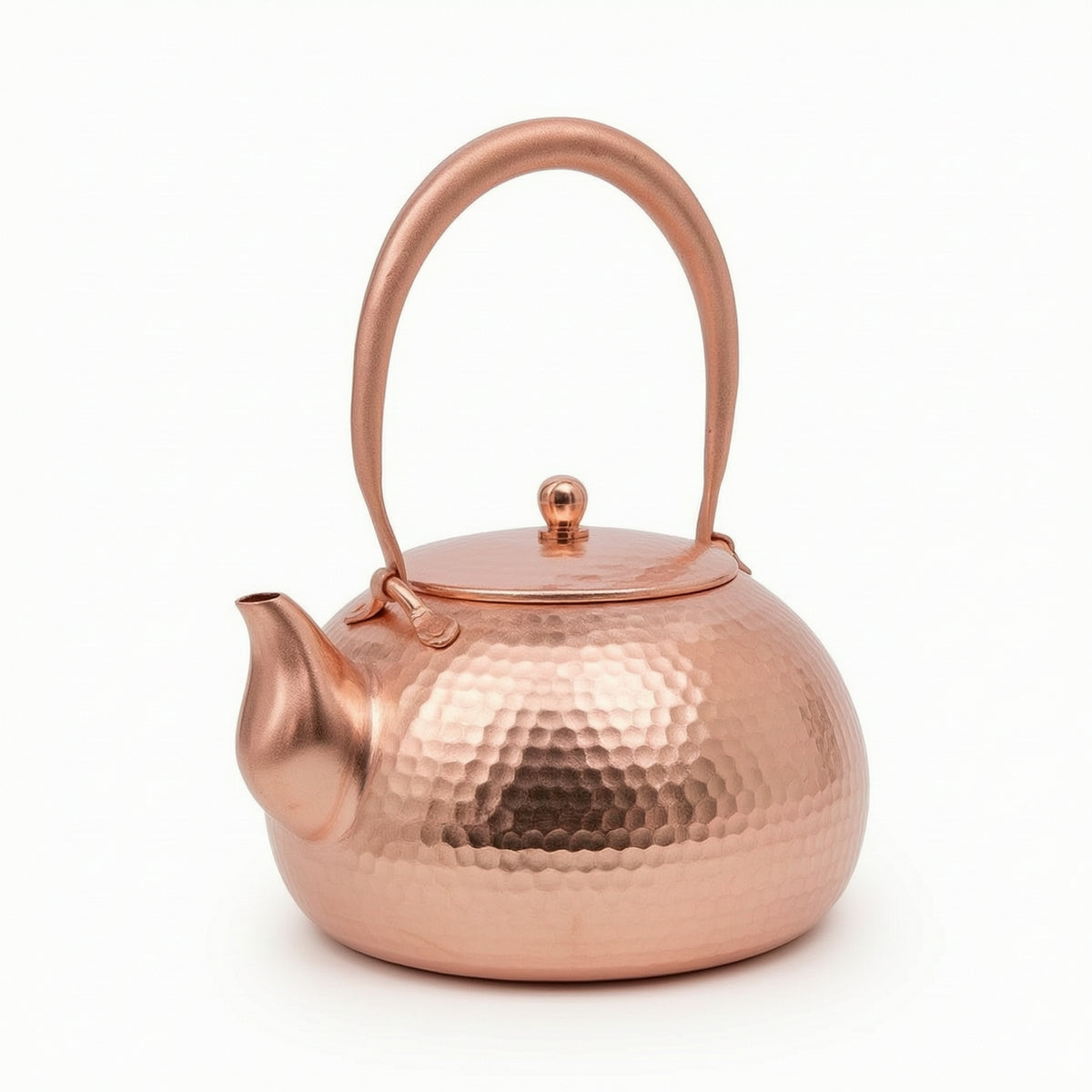Hammered Copper Tea Kettle Decorative for Homeowners