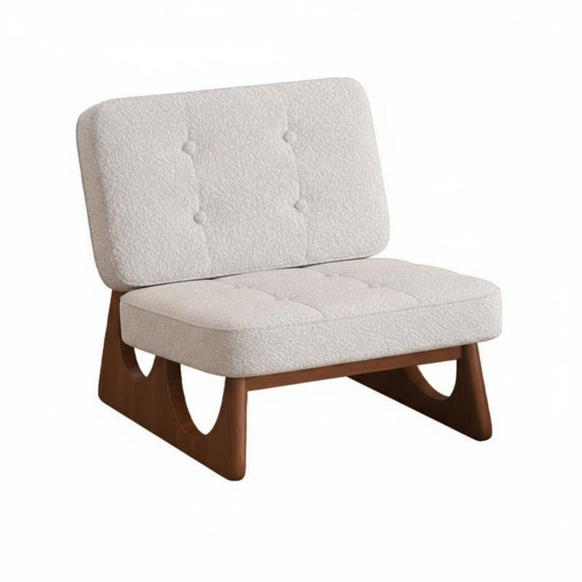 Wooden Frame Woven Chair Vintage Aesthetic Accent Seating Mid-Century-Inspiredmid-Century-Inspired-Modern Modern Designer