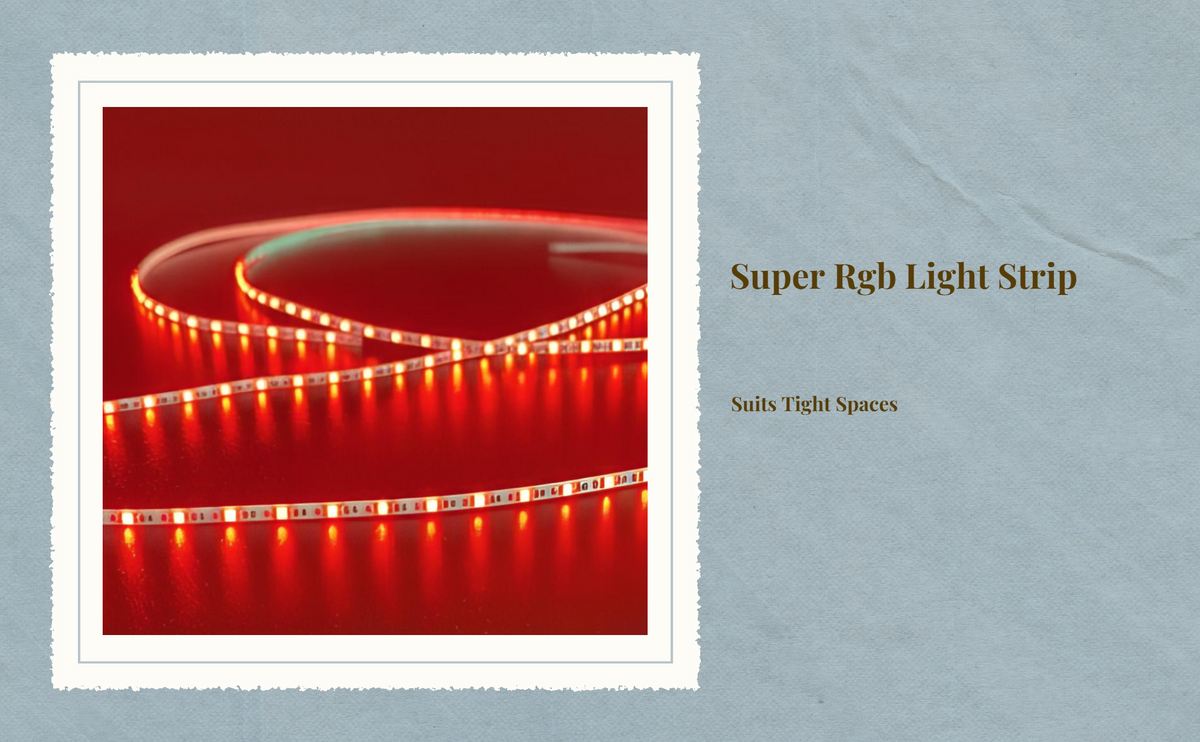 RGB strip: flexible, music sync