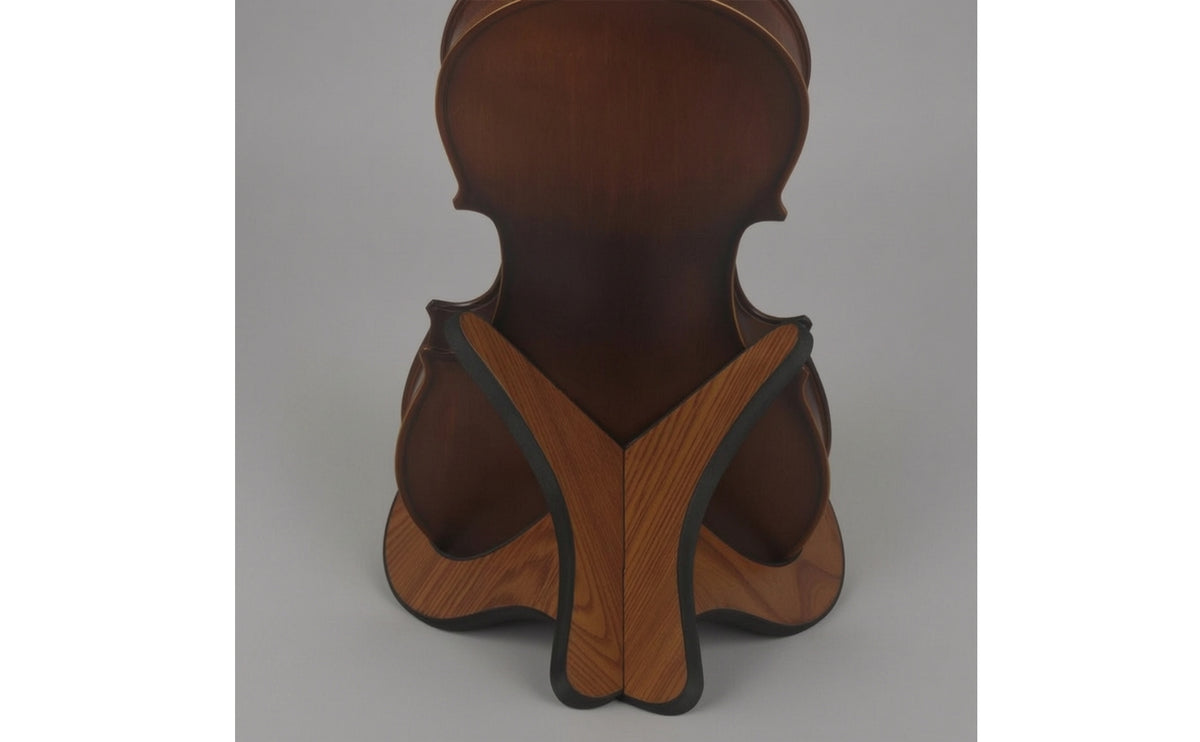 Ukuleles Stand Detachable Wooden Stand with Cushioned Border Compact Ukuleles Holder for Music Studio, Bedroom