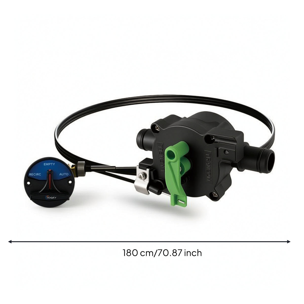 Three-Position Angling Water Reservoir Control Diverter Angling Water Reservoir Control Assembly Manual for Anglers