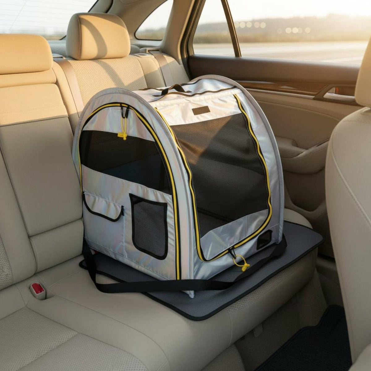 Kitten Enclosure Tent Multi-Use Pet Birthing Tent Lightweight for Car Travel