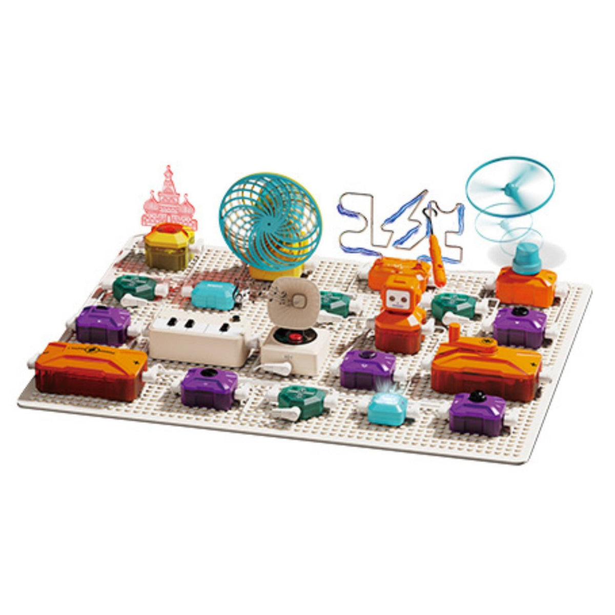 Electronic Building Blocks Safe Science Circuit Kit LED Lights for Classroom
