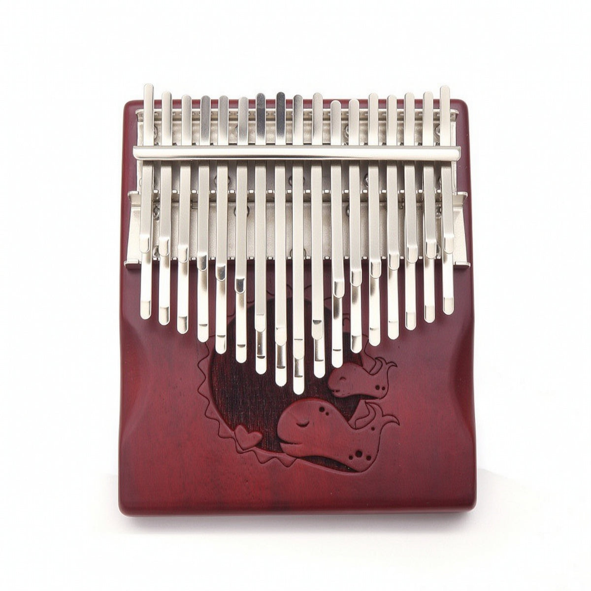 34-Note Thumb Piano Engraved Thumb Piano Comfortable Mbira for Beginners, Adults, Home Practice
