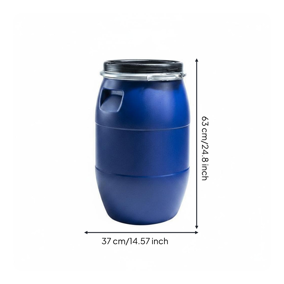Plastic Fermentation Barrel Leak Proof 50L HDPE Barrel Heavy Duty