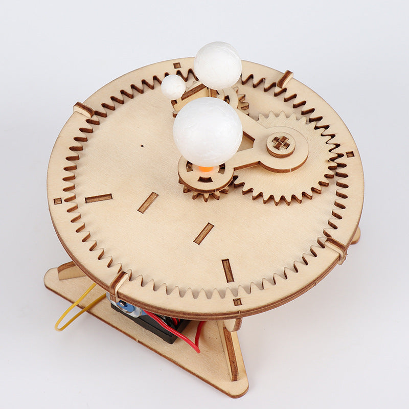 DIY Sun Earth Moon Model Kit for Kids Science Experiment