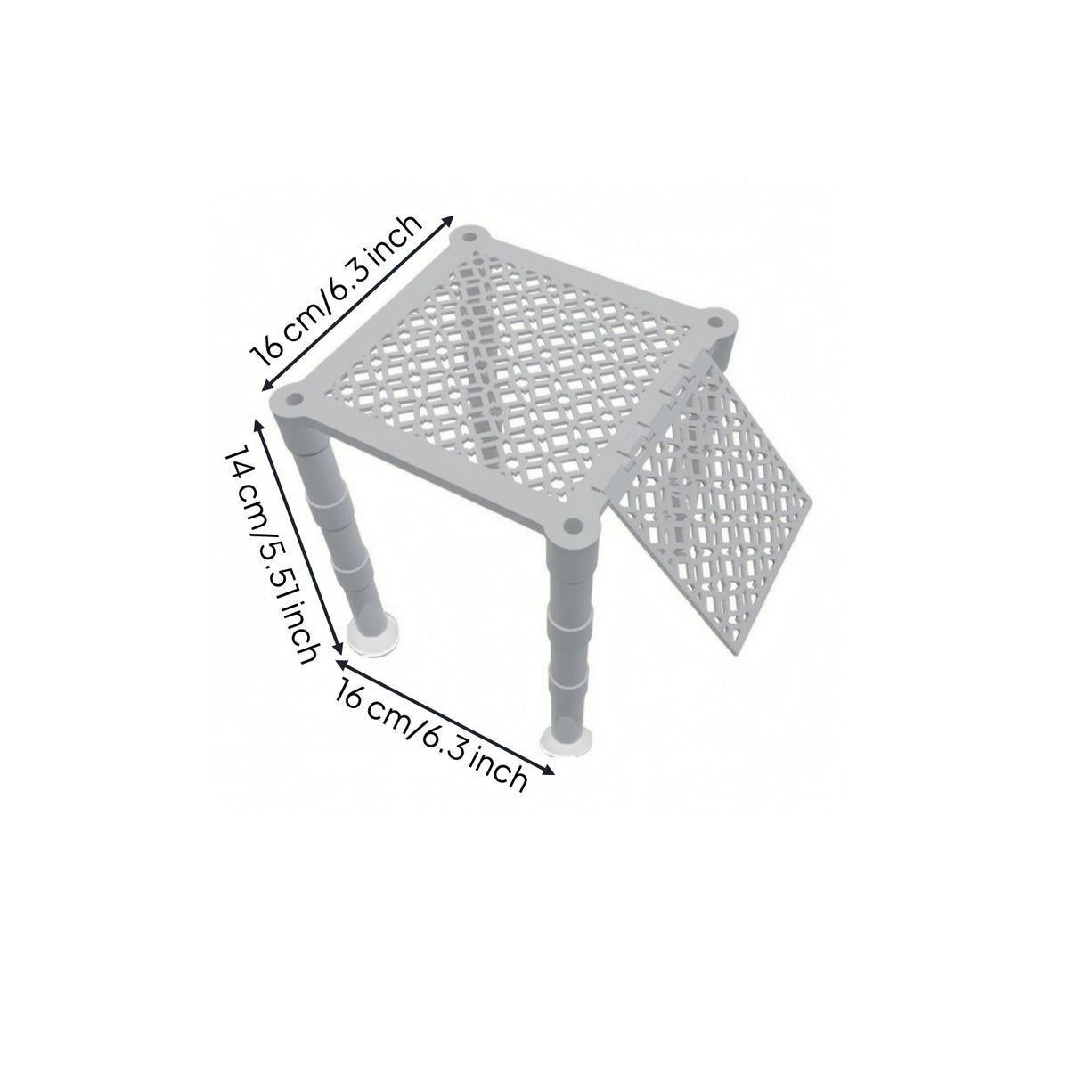 Turtle Basking Platform Easy to Clean Non-Slip Ramp Turtle Dock Safe Edges