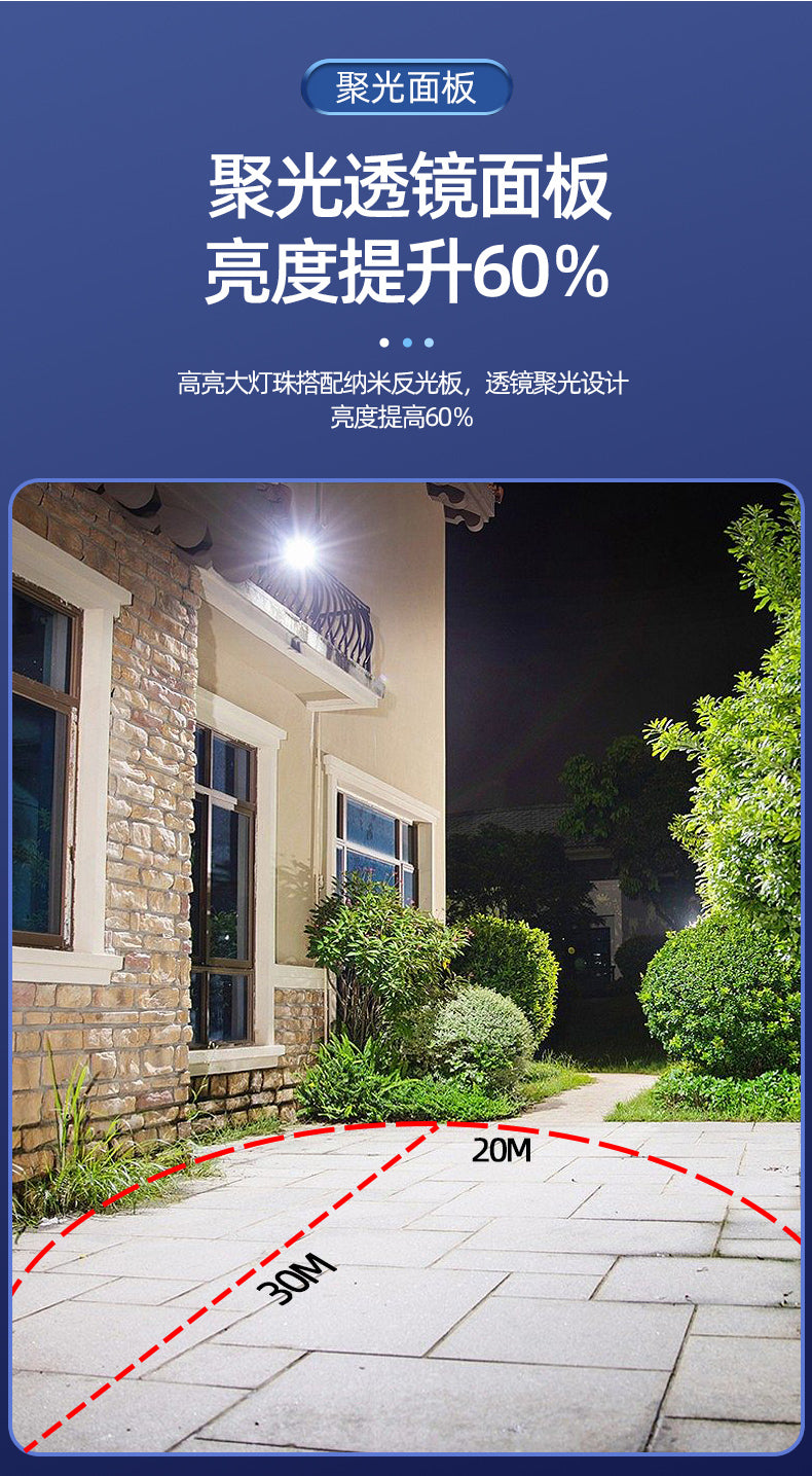 亚明led投光灯鳍片100w200瓦室外防水工程探照射灯厂房车间照明灯 球场专用灯-100W白光【爆亮足瓦/防雨防雷】