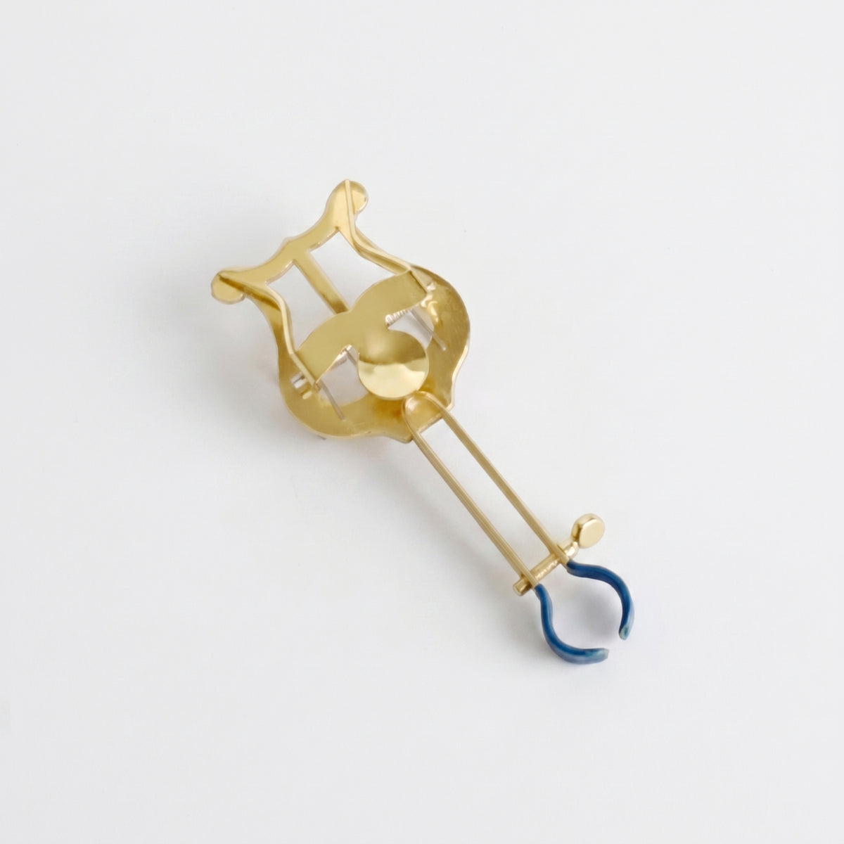 Trumpet Lyre Portable Trumpet Music Holder Standard Sheet Music Holder with Clip for Gigs