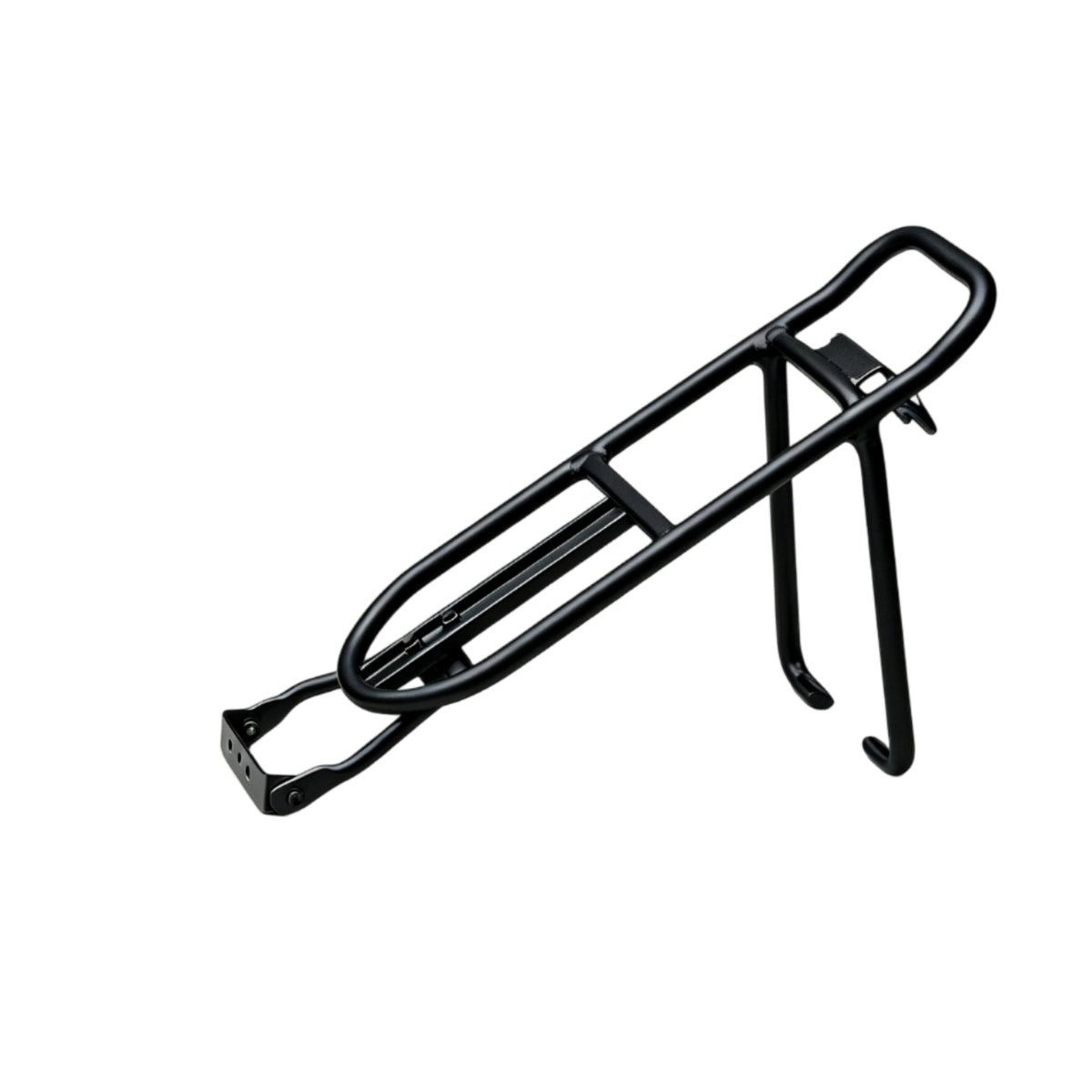 Lightweight Folding Bike Rack Compatible Rear Rack with Mounting Hardware Stable Long-Lasting for Cyclists, Errands