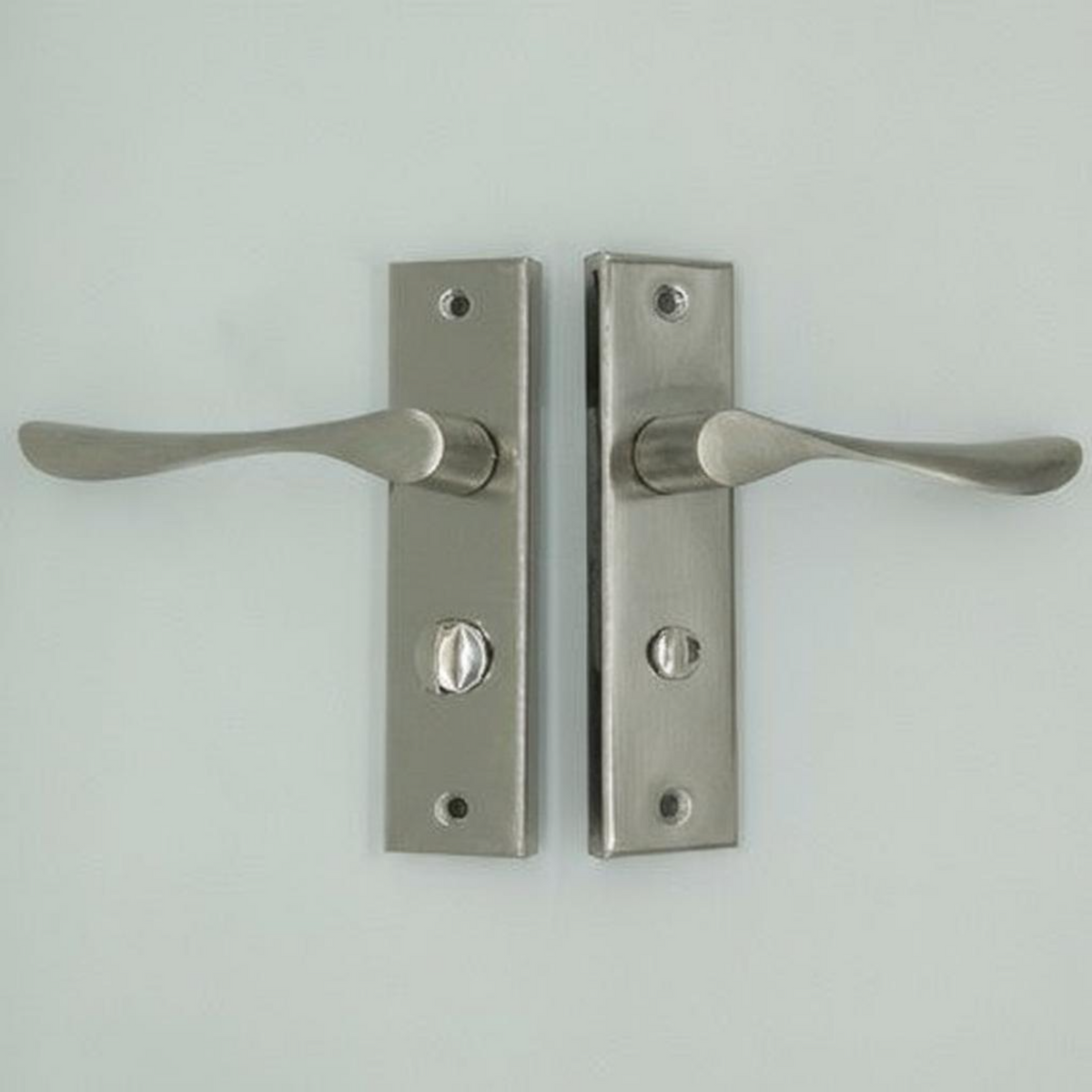 Keyless Bathroom Door Lock, Privacy Protection, Aluminum Alloy, Easy Installation, Childproof, Universal Fit