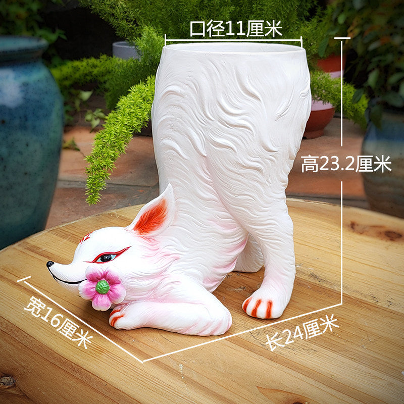 White Big Fox