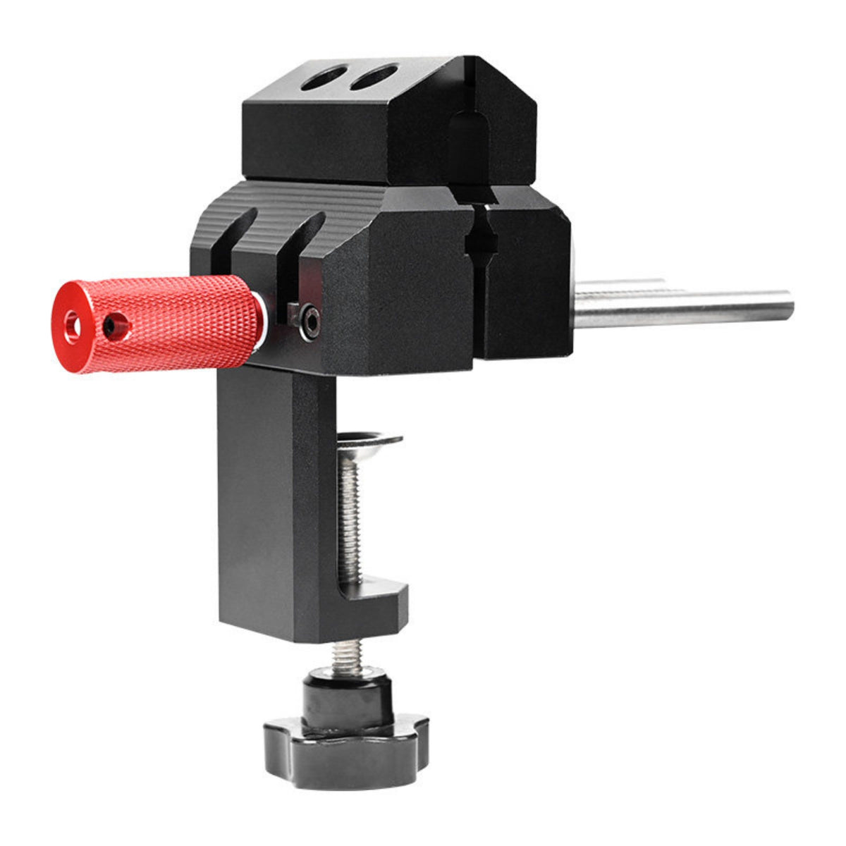 Precision Vise with Jaw Pads Versatile Tabletop Vise Clamp for Hobbyists, Jewelers, Home Studio