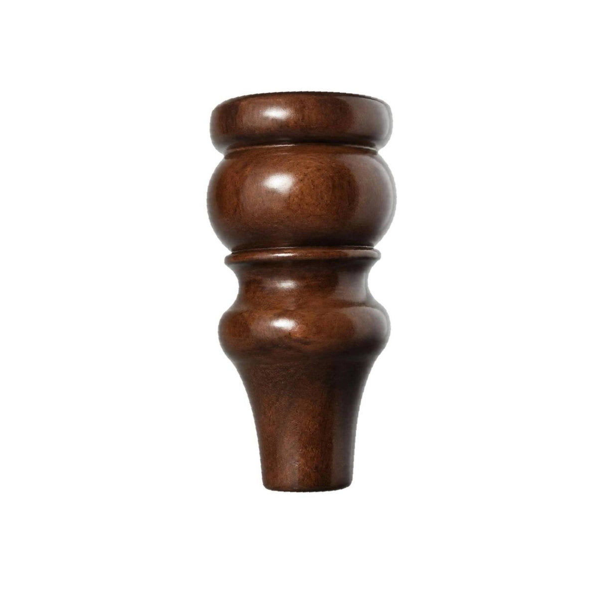 Gourd Furniture Leg Replacement Turned Wood Leg Universal for Cabinet, DIYers