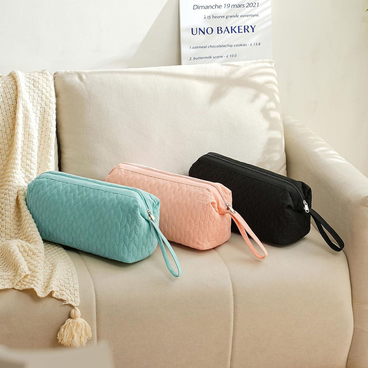 Portable Storage Bag for Curling Iron and Hair Dryer, Multifunctional Organizer for Straightener and Hair Styling Tools