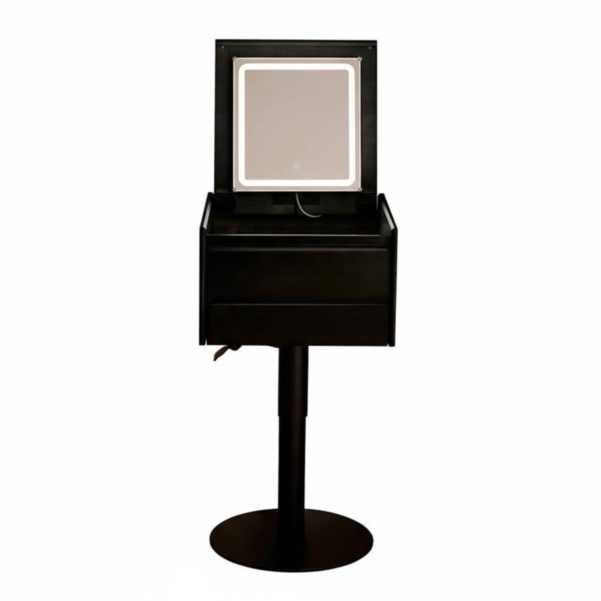 transformable Makeup Desk Space-Saving Vanity Table tri-function Design Minimalist aesthetic for Students, Women, Dorm Room