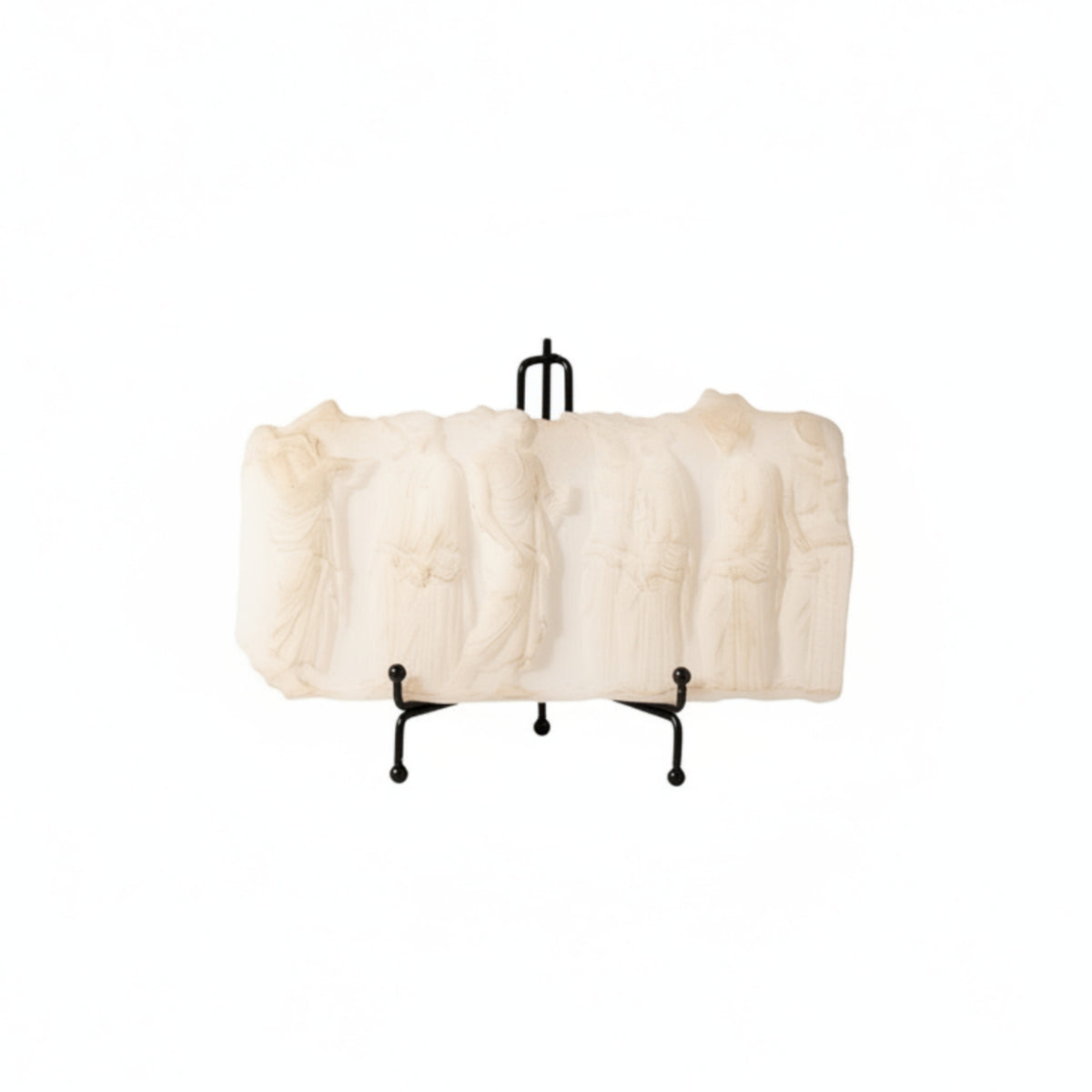 Roman Relief with Stand Antiqued Tabletop Ornament Elegant for Home Decorators