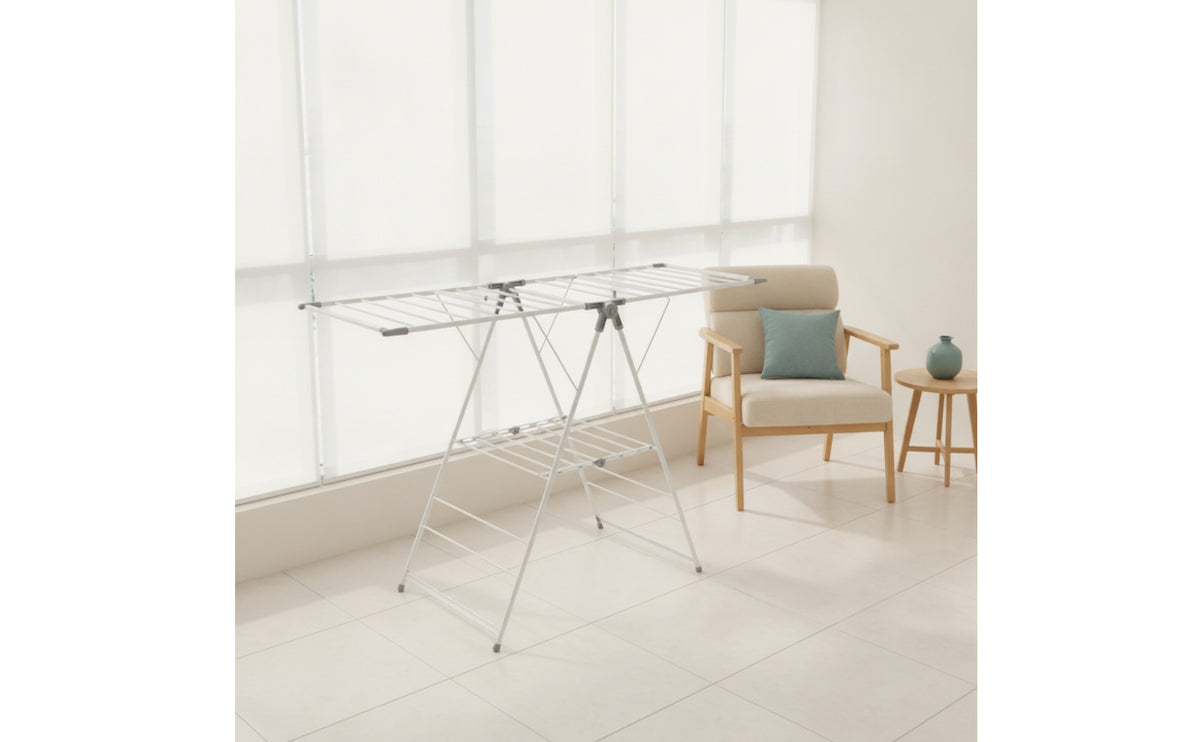Foldable Clothes Drying Rack Space-Saving Laundry Drying Rack Lightweight Portable for Apartments