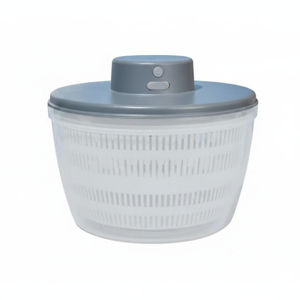 Large Capacity Electric Salad Dryer Rapid Dehydration Electric Vegetable Dryer Food-Grade Material Vegetable Dehydrator Bowl Two-Tier Design