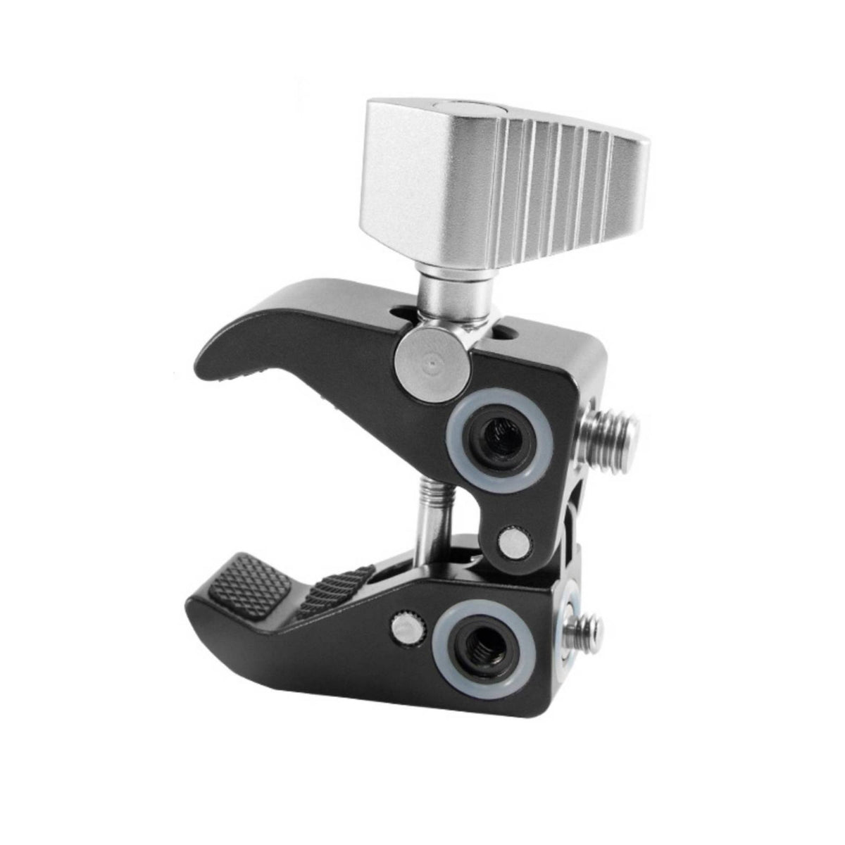 360-Degree Rotating C-Clamp with Ball Head Multi-Functional Versatile Arm Bracket Adjustable Clamp Mount with Thread Adapters Stable for Photographers, Videographers, Streamers, Desk, Studio, Rigging Setups