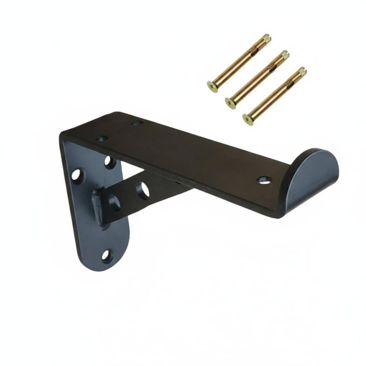 Heavy-Duty Lipped Bracket Single-Piece Construction Shelf Support