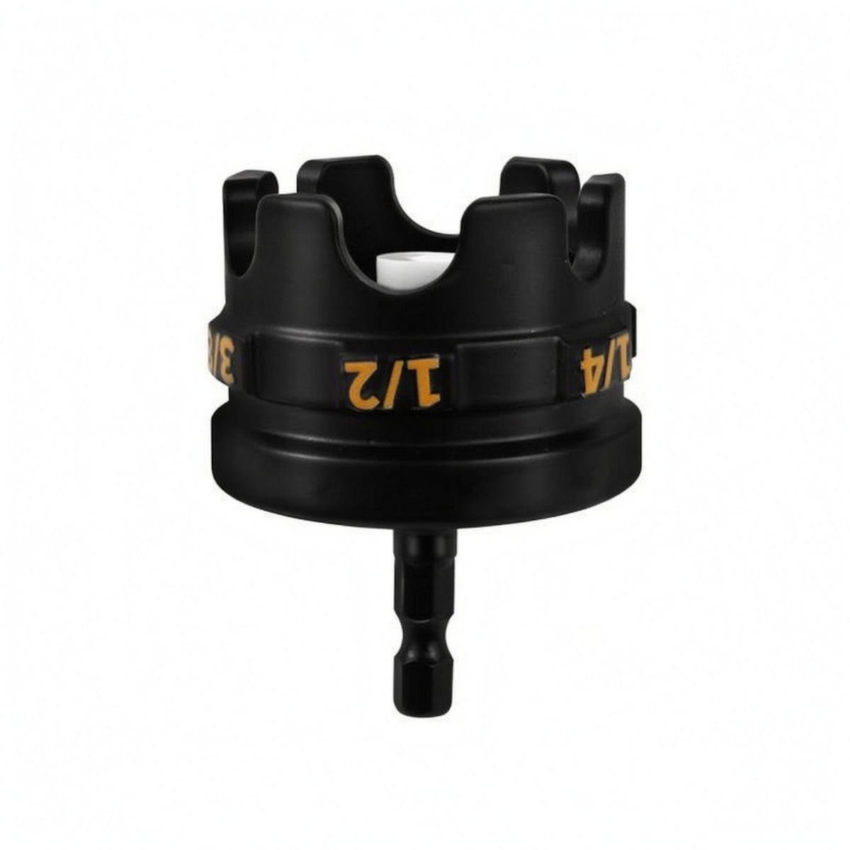 Nut Socket Wrench Adapter Black Finish Hex Shank Socket Adapter Gold Markings