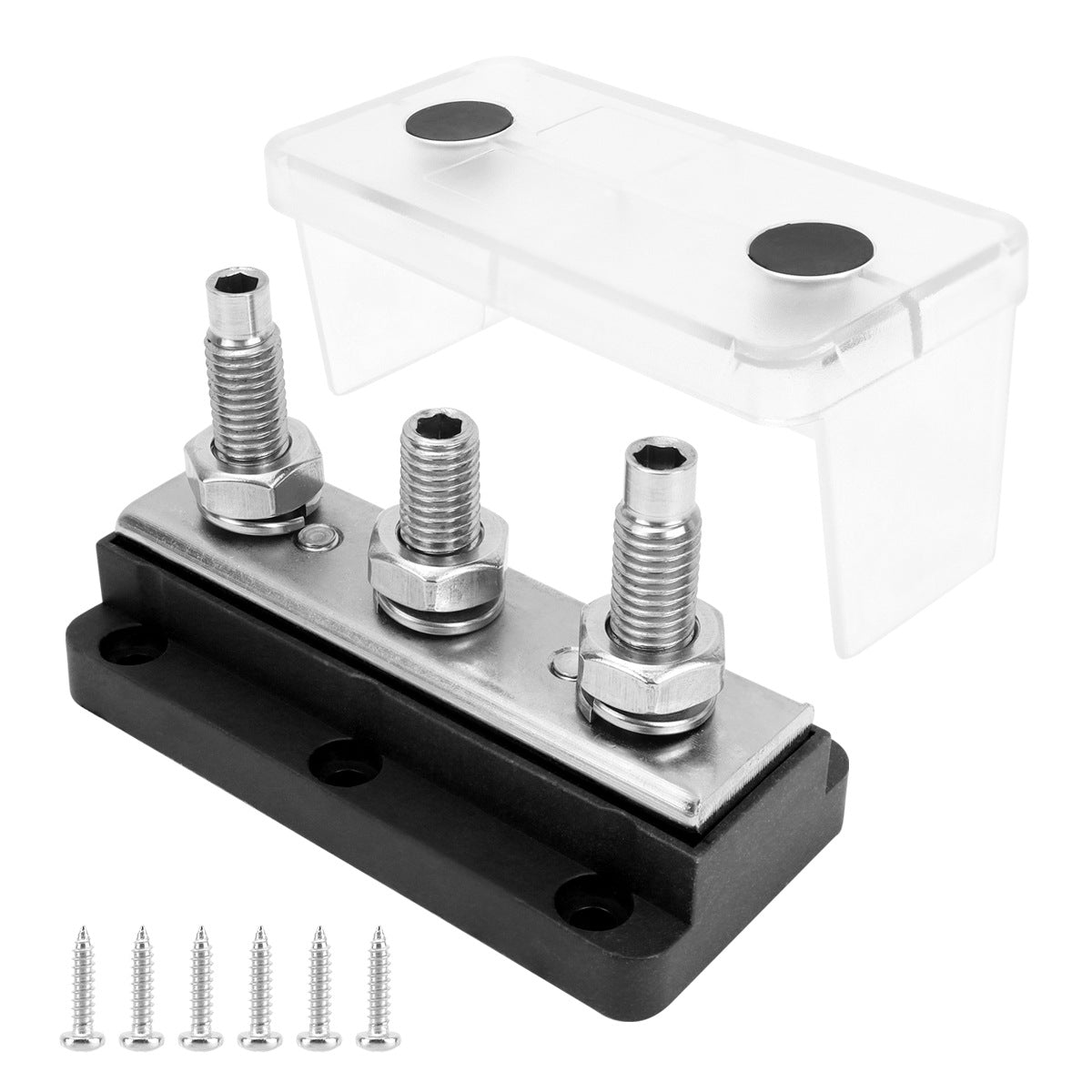 3-post Bus Bar - Blk