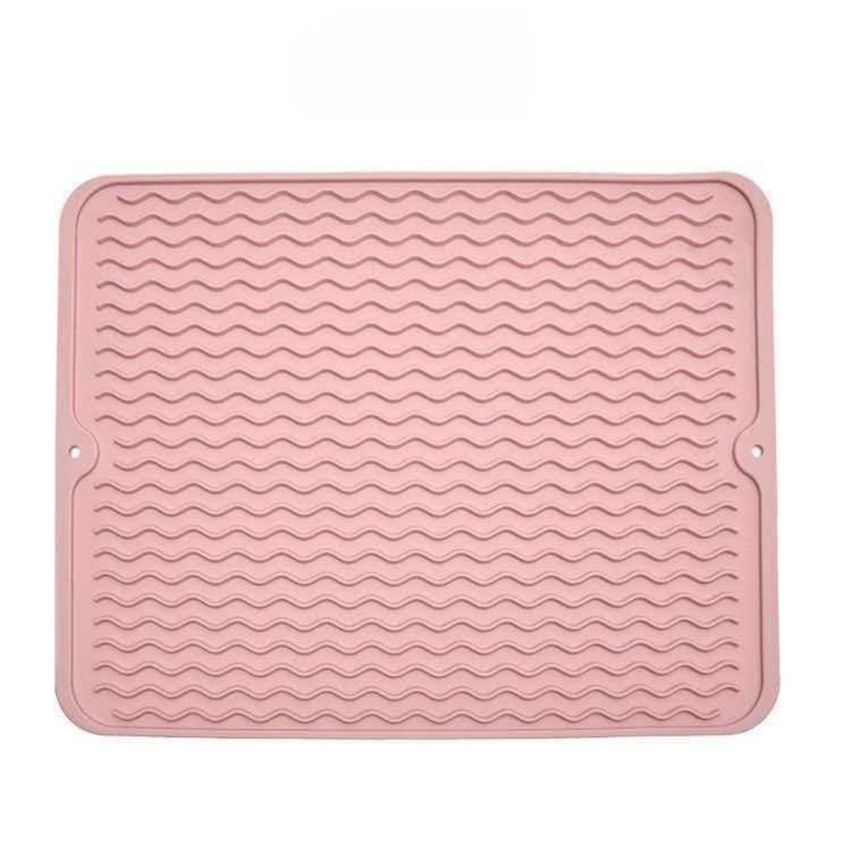 Silicone Kitchen Mat Embossed Heat Resistant Silicone Mat Easy-to-Clean
