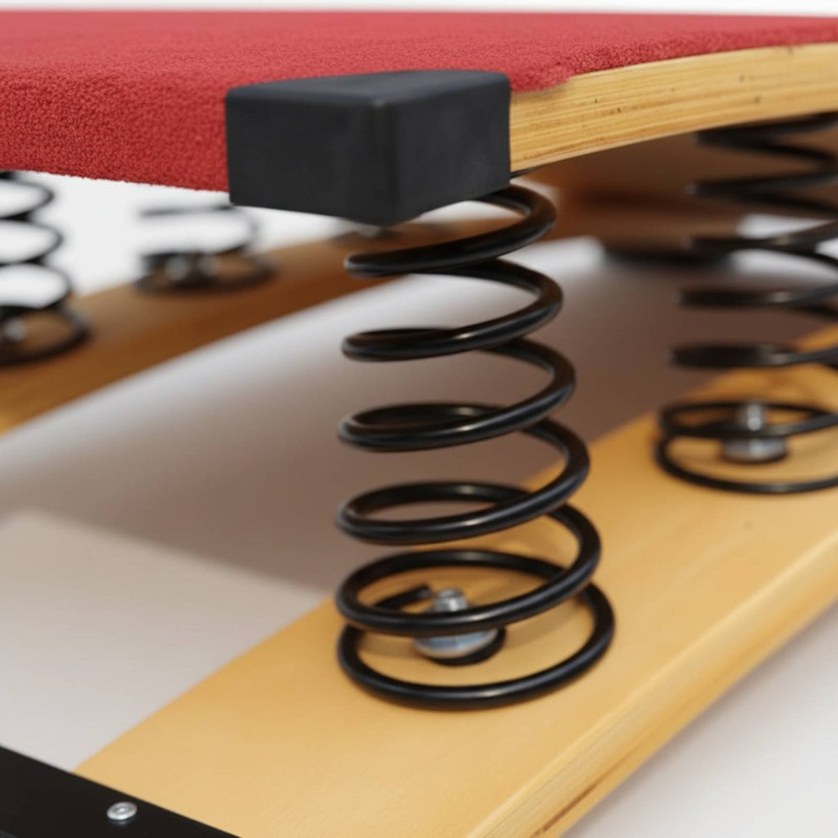 Fighting Arts Springboard Responsive Rebound Gymnastics Springboard Leap Assist Board Sturdy Wood Construction Leap Coil Board