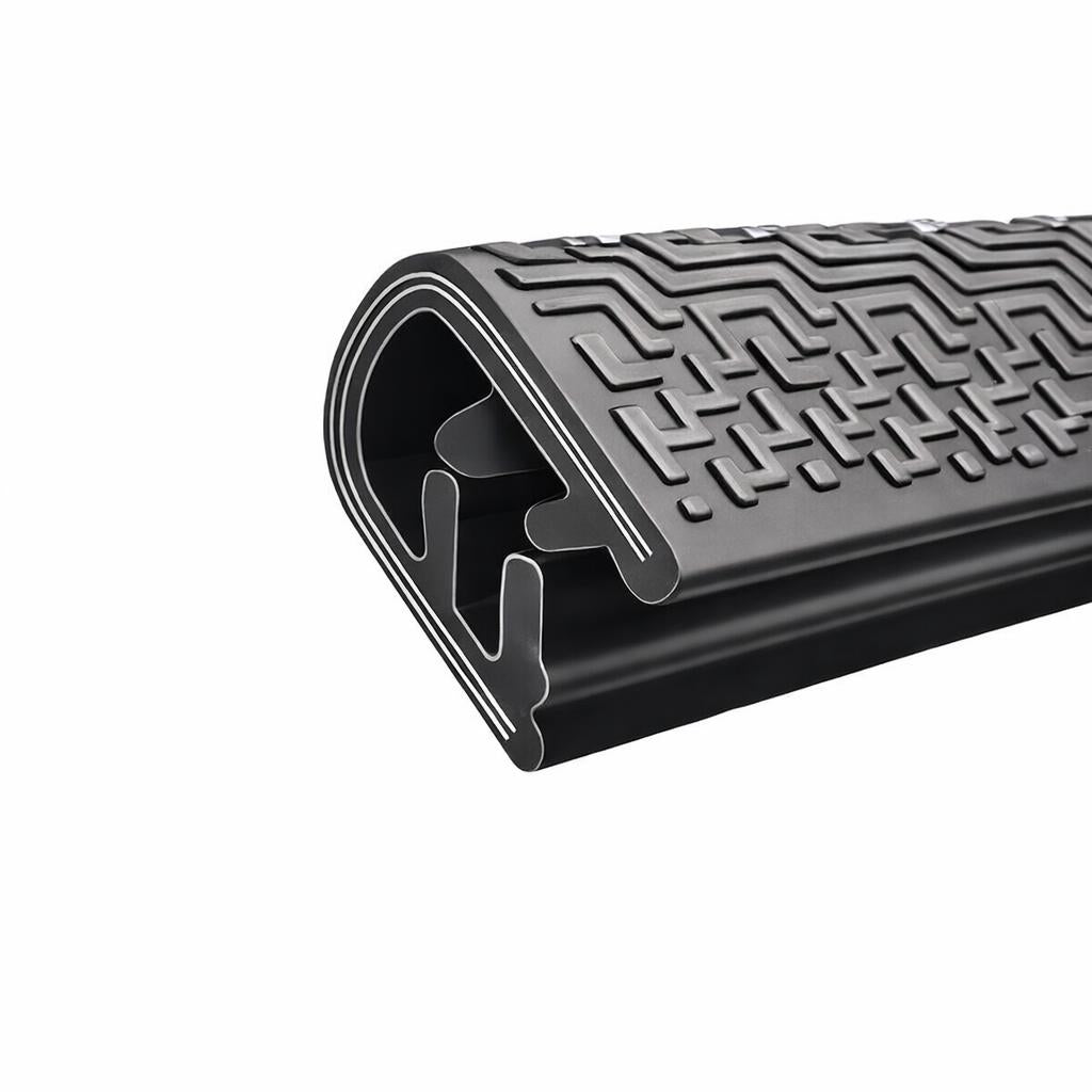 EPDM Car Door Edge Protector Trim, U Shape Rubber Edge Protector for Most Cars, Flexible Door Edge Seal Strip, Automotive Doo