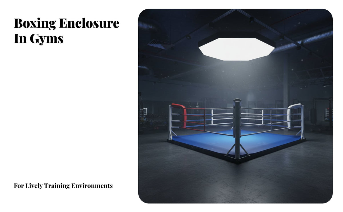 Boxing Arena Heavy Duty Construction Muay Thai Training Arena Competition Standard All-Around Fighting Stage for Fighting Artists, Professionals