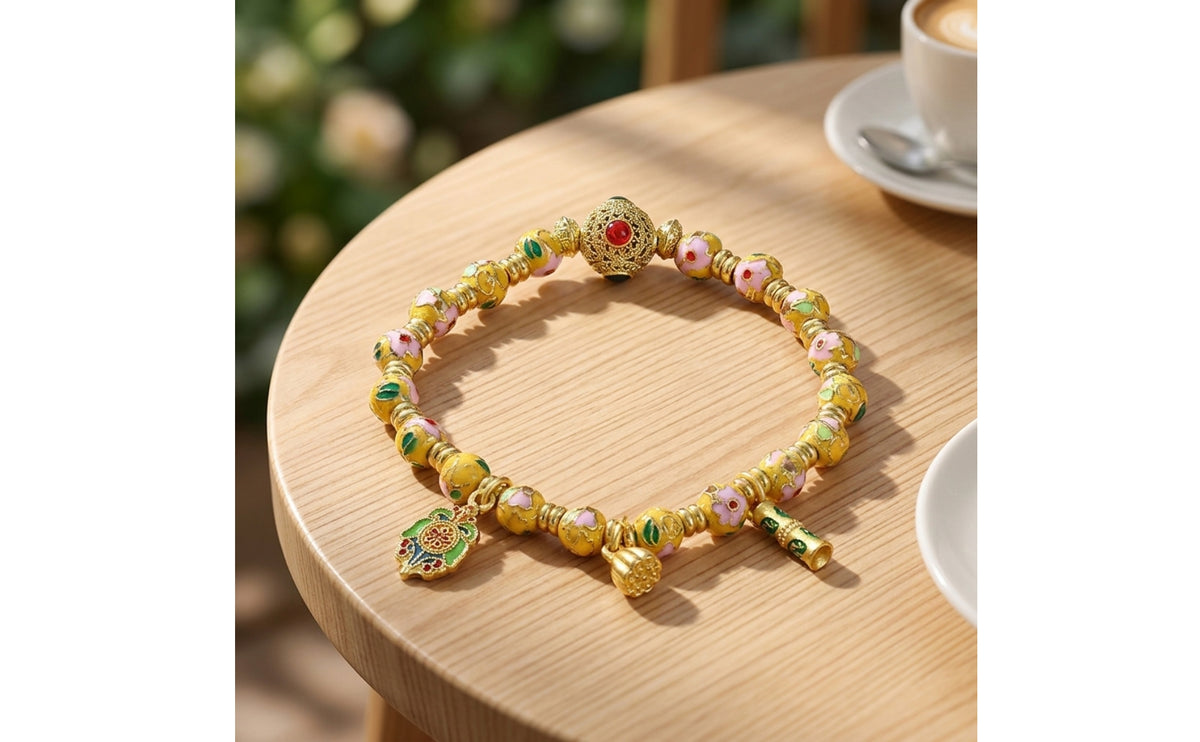 Beaded Bracelet Bracelet with Beads Lightweight Jewelry for Women, Gifting, Daily Wear