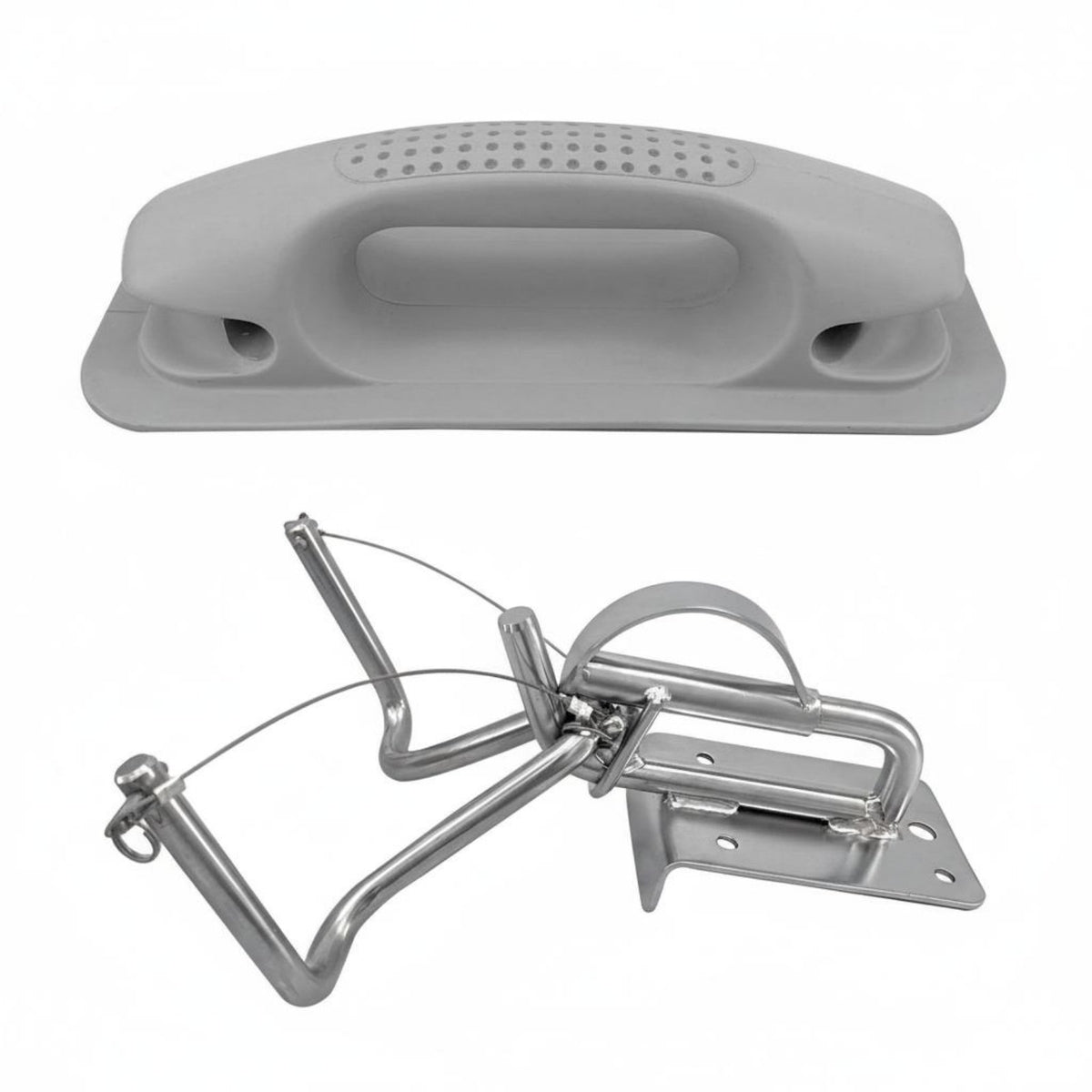 Quick Releasing Snap Davit Seawater Resistant Quick Releasing Dinghy Davit Set Heavy Duty Marine Hardware for Swim Deck