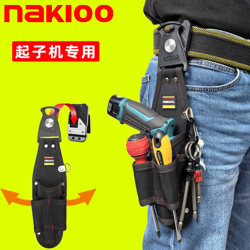 nakIoo Quick-Attach Tool Belt Pouch for Electric Screwdrivers